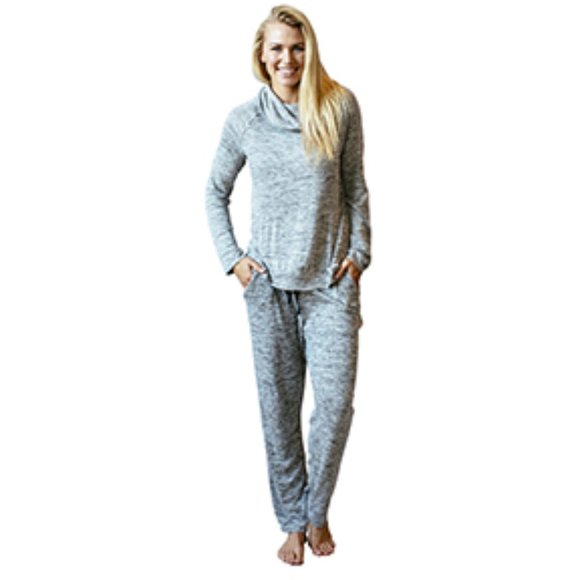 Carefree Threads Womens Loungewear Top with Pocket - Picture 1 of 2